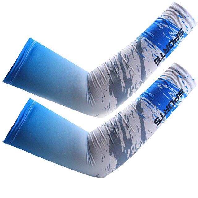 Penkiiy Gants d'Hiver pour Hommes et Femmes Liquidation Manches de Protection Solaire pour Bras Compression Protection Été Hommes et Femmes Gants Bleus