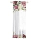 thumbnail image 1 of Cortinas florales, cortinas florales de acuarela para dormitorio, ventanas florales de media vid, 1 of 7