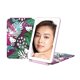 thumbnail image 1 of Impressions Vanity Hello Kitty Touch Pad Mini espejo de maquillaje tricolor con tapa con estampado animal y tira LED Espejo de tocador de viaje con interruptor de sensor táctil y extensión USB (rosa a, 1 of 5