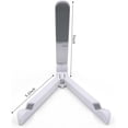 thumbnail image 3 of MayRecords Vinyl Record Display Stand Foldable Anti-skid Multifunctional Organizer LP Albums Storage Holder (White), 3 of 7