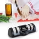 thumbnail image 3 of Afilador de cuchillos de cerámica, borde de precisión, 2 etapas con ventosa, afiladores de cocina de diamante negro, 3 of 5