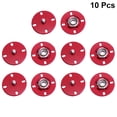 thumbnail image 3 of 10pcs Alloy Button Metal Hands Sew Buttons Coat Buckle Flat Buttons for Clothes (Red), 3 of 7