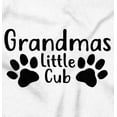 thumbnail image 2 of Grandmas Little Cub Grandchild Paws Romper Boys or Girls Infant Baby Brisco Brands 18M, 2 of 7