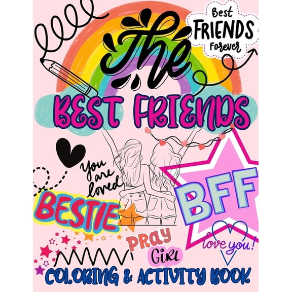 The Best Friends Coloring and Activity Book, (Paperback)