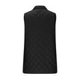thumbnail image 5 of Clearance under 10$ Sevevn Women's Solid Color Sleeveless Jacket Sleeveless Jacket Gift for Girls Black XXL, 5 of 9