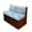 Blue Watercolor Floral, variant on XYZCANDO RV Dinette Cushion Covers Dirt-Resistant Camper Cushion Covers, Elastic, Suitable for Couch Travel Trailer, Fit for RV Camper Car Bench Seats RV Sofa