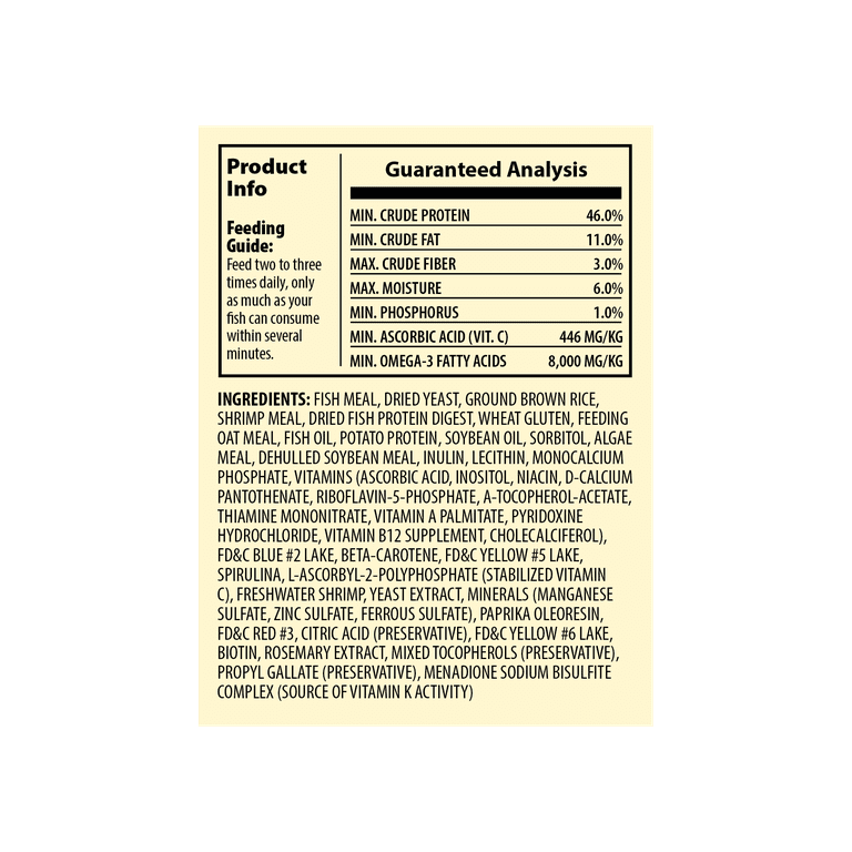 Tetramin tropical cheap flakes