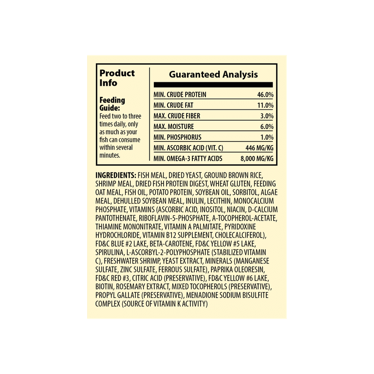 TETRAMIN Flake Food for Ornamental Fish – Comercial Mida