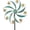 Green-b, variant on ANHXN Wind Spinner, Metal Outdoor Wind Sculptures & Spinners, Small Garden Pinwheels for Yard and Garden Decor