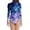 Dark Purple, variant on Womens Swimsuits Scale Print Long Sleeve Bathing Suit High Neck Rash Guard Sun Protection Performance Swimwear for Beach and Surfing