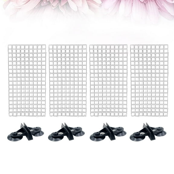 Plastic Grid 1 Set Fish Tank Trays 75 Gallon Aquarium Lid Divider Partition Plate Splitter Egg Crates Water Tank Supplies