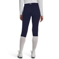 thumbnail image 2 of Pantalones de softball Under Armour Utility para mujer, talla 22, azul marino y gris, 2 of 7