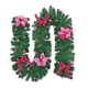 thumbnail image 1 of Xiao Hua Guirnalda navideña artificial de 8.8 pies, piñas y frutos rojos, para decoración navideña en casa o en la oficina, color rosa, 1 of 3