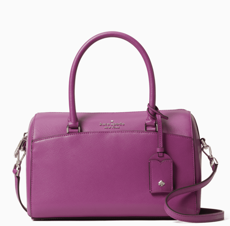 Kate Spade Devyn Medium Satchel Duffle Bag Crossbody Bajarose Pink