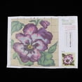 thumbnail image 3 of Kit de anudado de cojines - patrón de flores, kit de anudado, cojines de sofá, gancho de pestillo Flor 6, 3 of 9