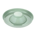 thumbnail image 1 of Comedero para cachorros, comedero lento para perros, plato de acero inoxidable para premios que reduce el vómito. Verde, 1 of 9