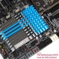 thumbnail image 7 of Chenyang CY SFF-8482 SAS 29 Pin to 7 Pin SATA Hard Disk Drive Raid Cable with 15 Pin SATA Power Port Cable, 7 of 7