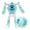 Light Blue, variant on Smart Watches for Women Men - Children's Robot Deformation Watch Toy Transforms Into A Robot Watch Gift Toy