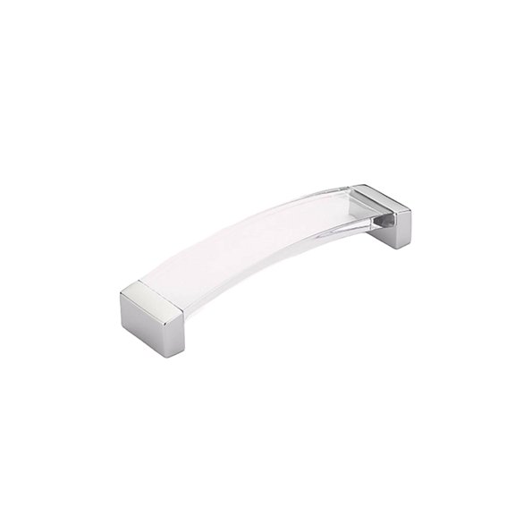 Schaub And Company 320-26-CL Positano 5-1/16" Center To Center Clear Acrylic Arch Luxury
