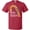 Red, variant on Inktastic Merry Christmas Red and Gold Candy Cane T-Shirt