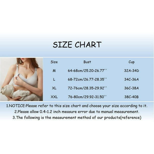 Womens Bras for Breastfeeding Upgraded Supportive Comfort Maternity Bra  Pregnancy Womens Bras Comfortable Support : : Clothing, Shoes &  Accessories