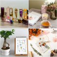 thumbnail image 2 of 240 Pieces Cute Transparent Flower Stickers Set PET Decorative Waterproof Stickers Assorted Flower DIY Stickers for Scrapbooking, Journal, Album, Phone Case, Laptop, Card Making (Flower, Leaves), 2 of 7