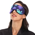 thumbnail image 3 of IAUYY Sleep Mask, Super Soft Eye Masks with Adjustable Strap, Lightweight Comfortable Blindfold,Perfect Blocks Light for Men Women Vague Yet Full Of Charm, 3 of 7