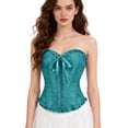 thumbnail image 1 of Bustier Élégant pour Soirée Formelle, Corset avec devant en Dentelle et Fermeture à Trois Crochets, 1 of 8