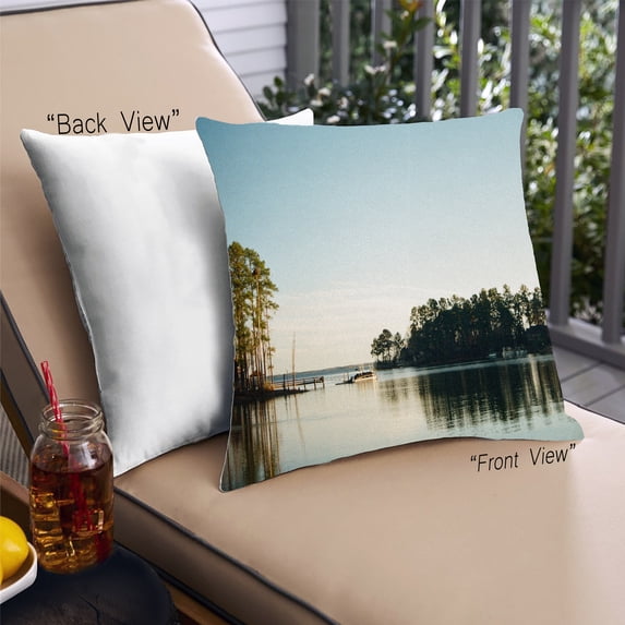 Ahgly Company State South Carolina Outdoor Throw Pillow, 18 inch by 18 inch