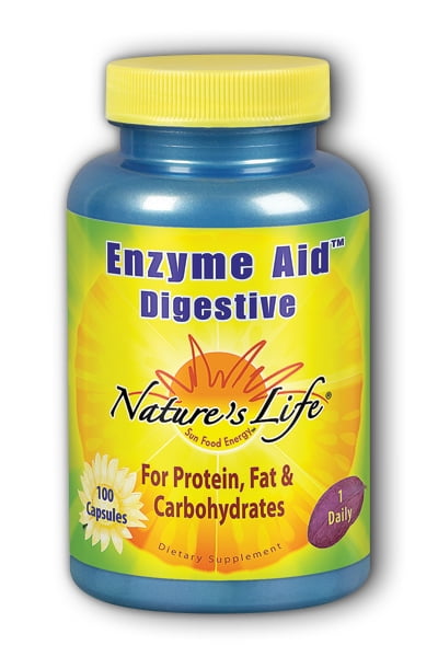 Natures Life - Enzyme Aid Digest Cap, Capsule (Btl-Plastic) 100ct