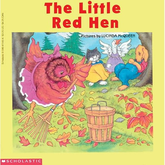 Pre-Owned The Little Red Hen (Paperback) 0590411454 9780590411455