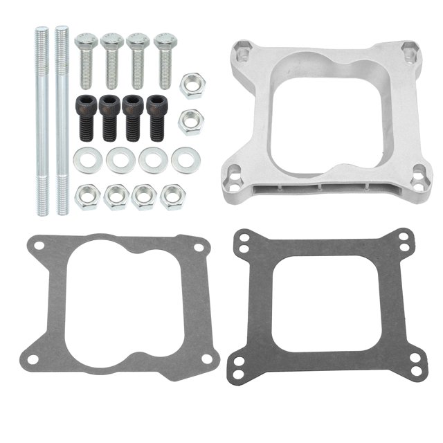 Juego de espaciadores de carburador Unique Bargains 3/4 pulgadas alto para Quadrajet 4bbl Edelbrock 9130