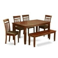 thumbnail image 2 of East West Furniture Dudley 6-piece Wood Kitchen Set in Mahogany, 2 of 4