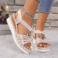 thumbnail image 5 of YOUYEDIAN Orthopedic Casual Sandals for Women Non Slip Slip on Arch Support Summer Flat Sandals Breathable Beach Slippers 2026 Soft Orthopedic Shoes (Pink), 5 of 6
