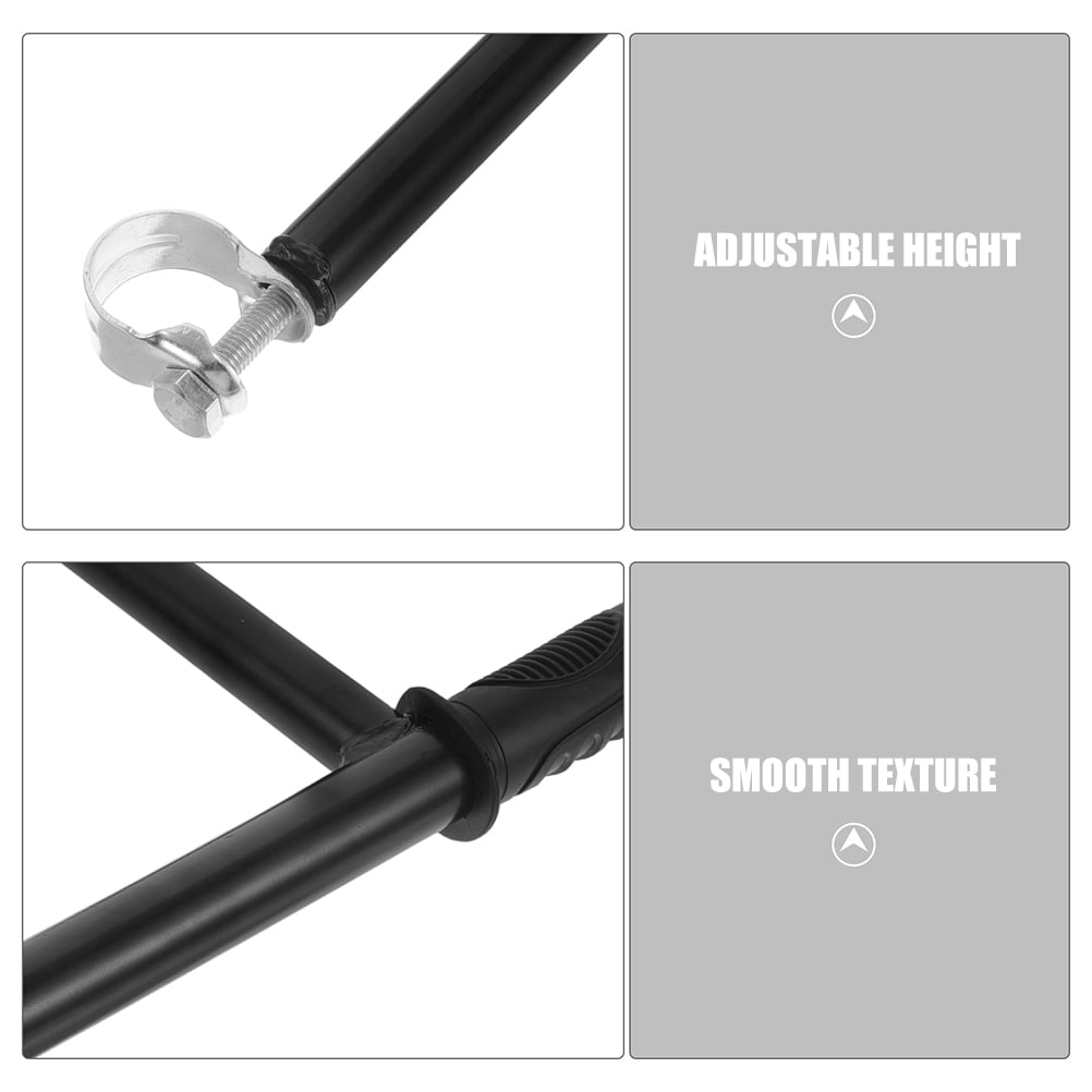 WHAMVOX Stainless Steel Stroller Handle Extender Pushchair Handlebar Extension For Comfortable Pushing Suitable For Baby Stroller