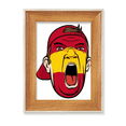 thumbnail image 1 of Spain Flag Makeup Head Screang Cap Desktop Wooden Photo Frame Display Picture Art Painting Multiple Sets, 1 of 3