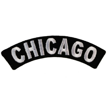 Chicago City Rocker Fer Ou Coudre sur Patch Brodé IVANP3606 F4D23X