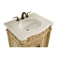thumbnail image 3 of Elegant Lighting Vf-1002 Danville 27" Free Standing Single Basin Vanity Set - Beige, 3 of 7