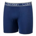 thumbnail image 3 of Calvin Klein Mens 3 Pack Cotton Stretch Boxer Briefs ,Navy/Heather Grey/Black, M, 3 of 4