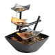 thumbnail image 1 of Fuente de agua de mesa Homedics, decoración del hogar, sonido relajante, 1 of 8