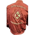 thumbnail image 2 of Buffalo Dallas Kappa Alpha Psi Bomber Flight Jacket [Crimson Red - M], 2 of 3