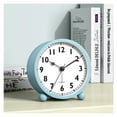 thumbnail image 3 of Analog Alarm Clock, Small Clock with Night Light, Battery Operated, for Living Room, Bedrooms, Desk, 3 of 6