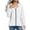 White(Jackets), variant on GUACER Womens Lightweight Hooded Windbreaker Jacket, Waterproof Zip-Up Rain Coat with Pockets for Travel & Hiking