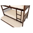 thumbnail image 3 of Litera Kessa Muebles  Alabama 3 Camas Individuales Café, 3 of 9
