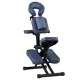 thumbnail image 3 of Master Massage Rio Portable Massage Chair – Royal Blue, Weighs 24 lbs, Aluminum Foldable Frame, Fully Adjustable for Maximum Comfort and Portability., 3 of 8