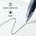 thumbnail image 4 of Z-Grip Retractable Ballpoint Pen, 1.0 mm, Black Ink, 7-Pack, 4 of 7