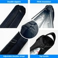 thumbnail image 4 of Blarkrus Insulated Cooler Bag 7 Can Beer Wine Bag, Keeps Drinks Cold for Hours, for Outdoor Picnics Camping Beach, Black, 4 of 7