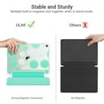 thumbnail image 5 of ULAK iPad Air 4 5 10.9 Case with Pencil Holder, Shockproof Stand Smart Cover for Apple iPad Air 5th 4th Generation 2022 2020, Green, 5 of 11