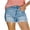 Sky Blue, variant on High Waisted Jean Shorts Women Washed Distressed Denim Shorts Button Denim Shorts with Pockets Casual Summer Jean Short My orders