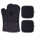 thumbnail image 1 of Christmas Decorations Oven and Pan Pad Set 4 Piece Set Oven Kitchen Silicone Cooking, 1 of 9